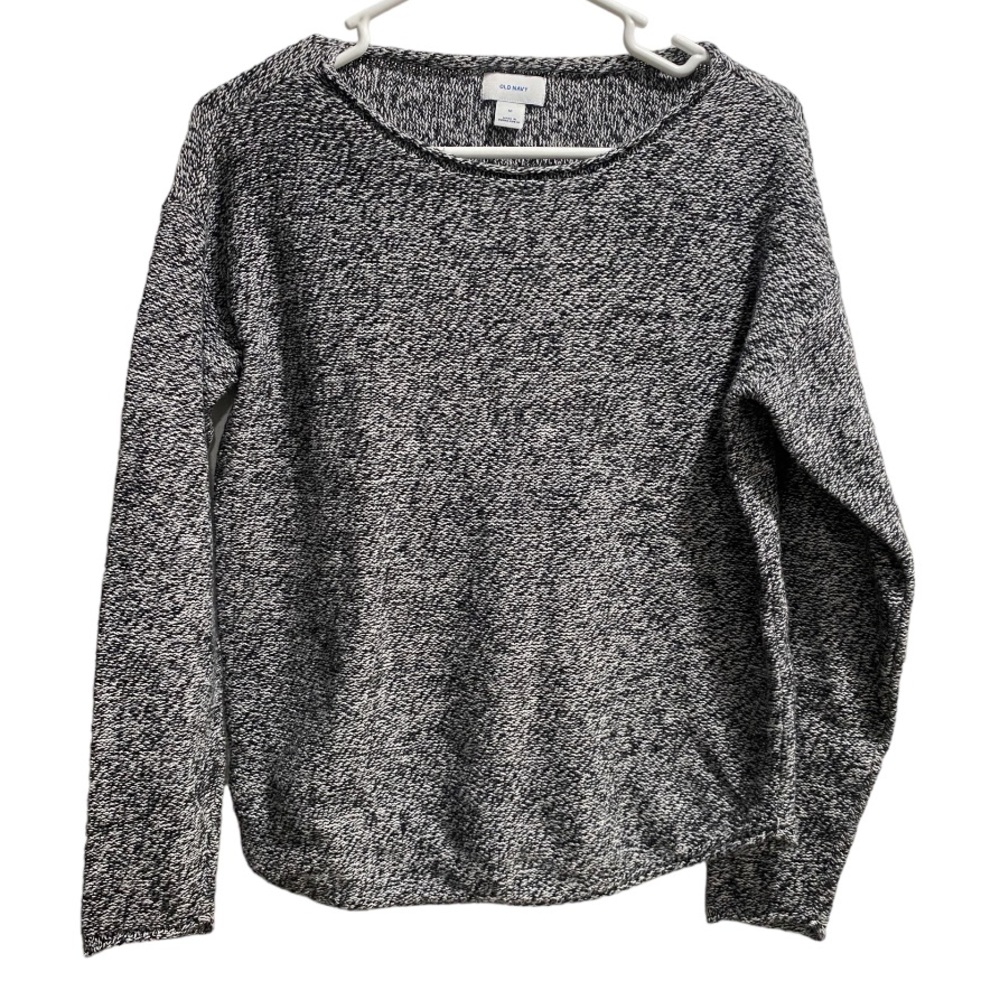 Old Navy Black &‎ White Lightweight Sweater, size Medium